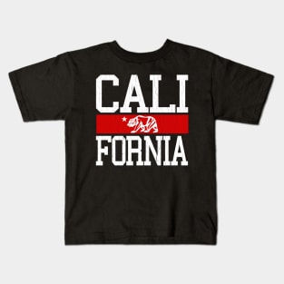 Big California Bear (Vintage Distressed Look) Kids T-Shirt